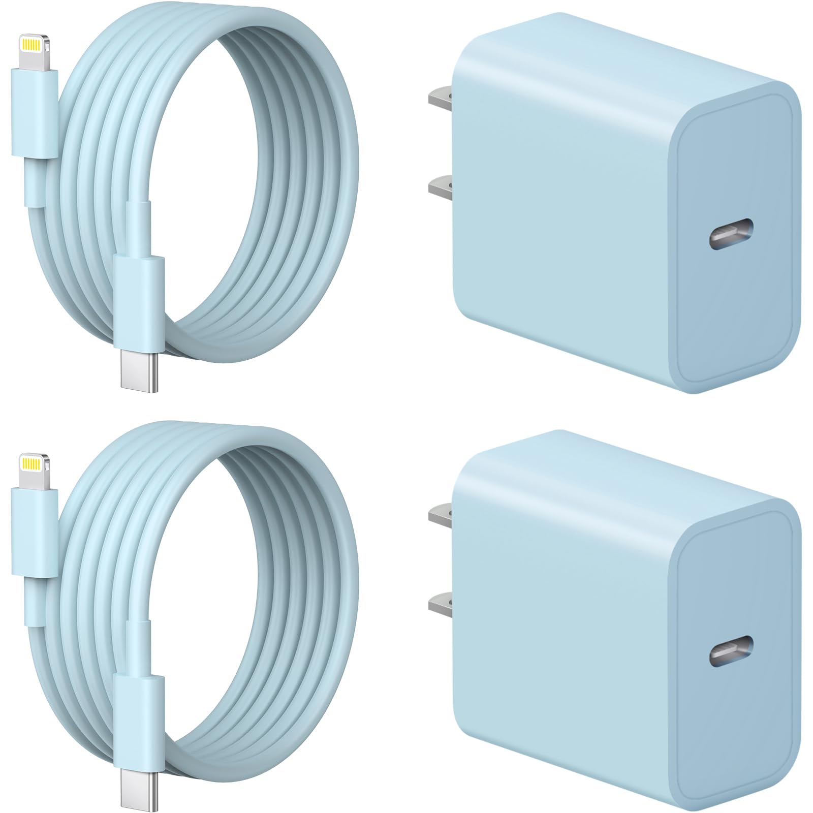Amazon.com: ROMITAZ iPhone 14 13 12 11 Fast Charger USB C Wall